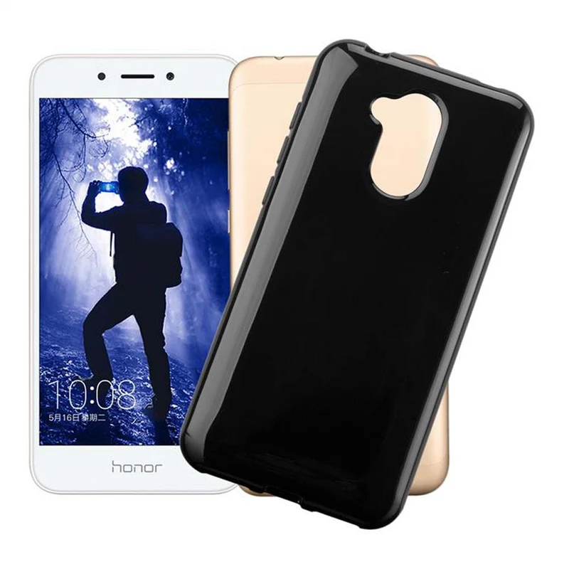 Cadorabo Hülle kompatibel mit Honor 6A Schutzhülle aus flexiblem TPU Silikon