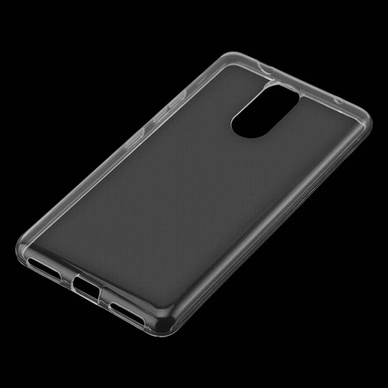 Cadorabo Hülle kompatibel mit Lenovo K6 NOTE Schutzhülle aus flexiblem TPU Silikon