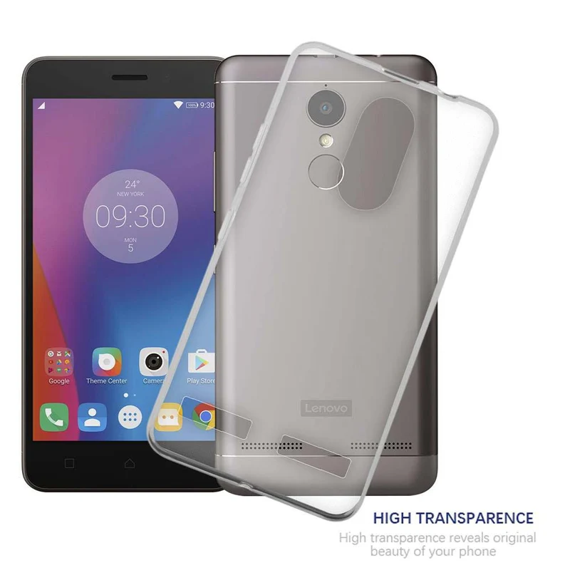 Cadorabo Hülle kompatibel mit Lenovo K6 / K6 POWER Schutzhülle aus flexiblem TPU Silikon