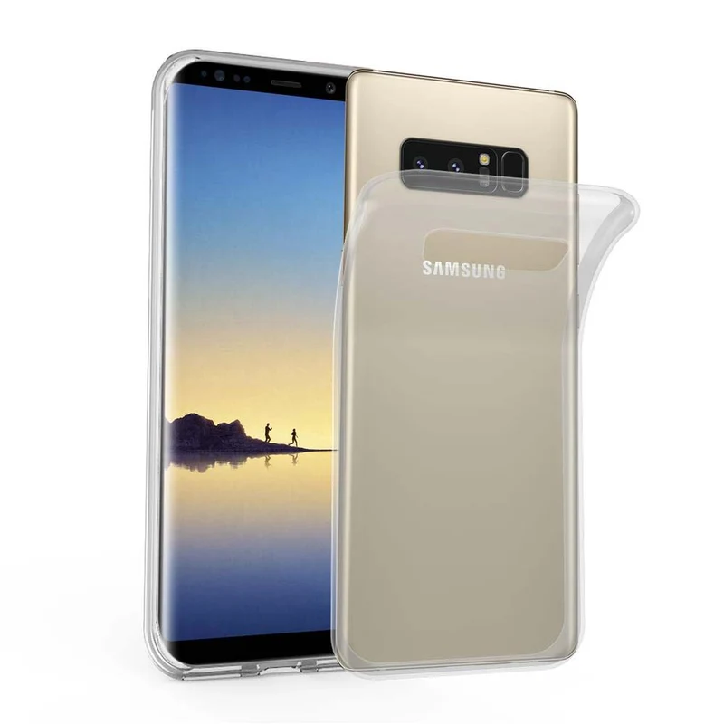 Cadorabo Hülle kompatibel mit Samsung Galaxy NOTE 8 Schutzhülle aus flexiblem TPU Silikon