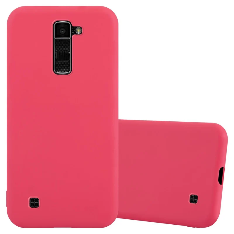 Cadorabo Hülle kompatibel mit LG K10 2016 Schutzhülle aus flexiblem TPU Silikon