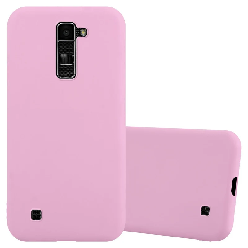 Cadorabo Hülle kompatibel mit LG K10 2016 Schutzhülle aus flexiblem TPU Silikon