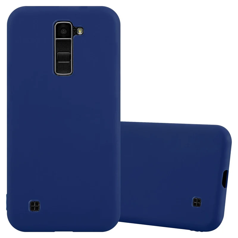 Cadorabo Hülle kompatibel mit LG K10 2016 Schutzhülle aus flexiblem TPU Silikon