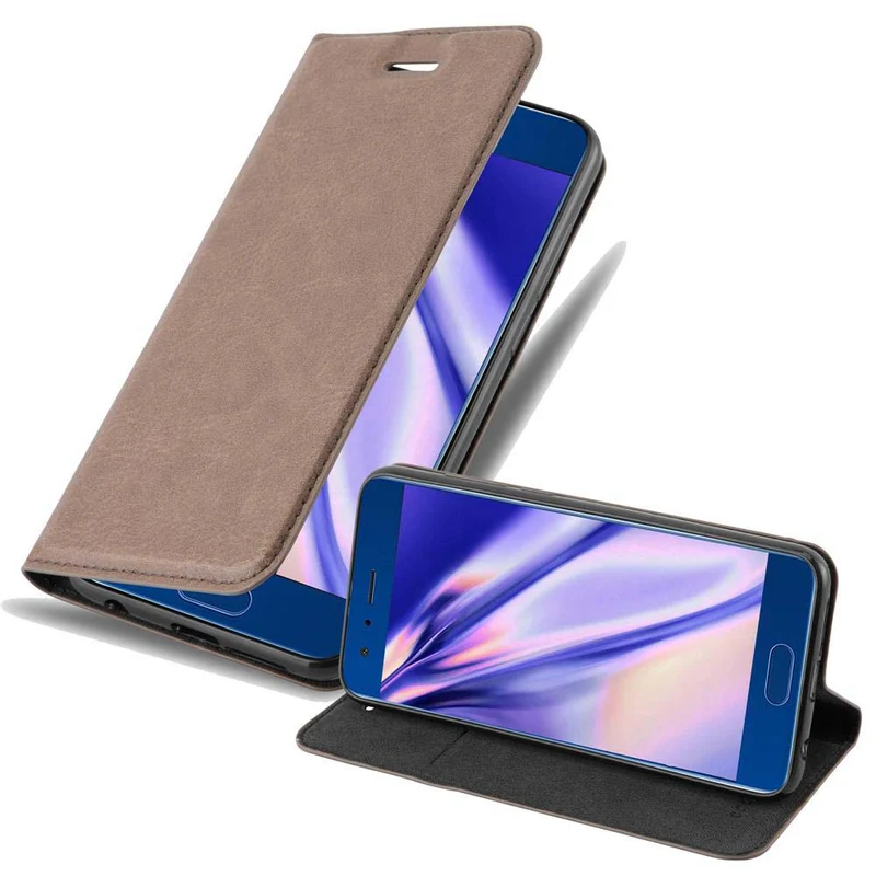 Cadorabo Hülle kompatibel mit Honor 9 Schutzhülle mit Magnetverschluss, Standfunktion und Kartenfach