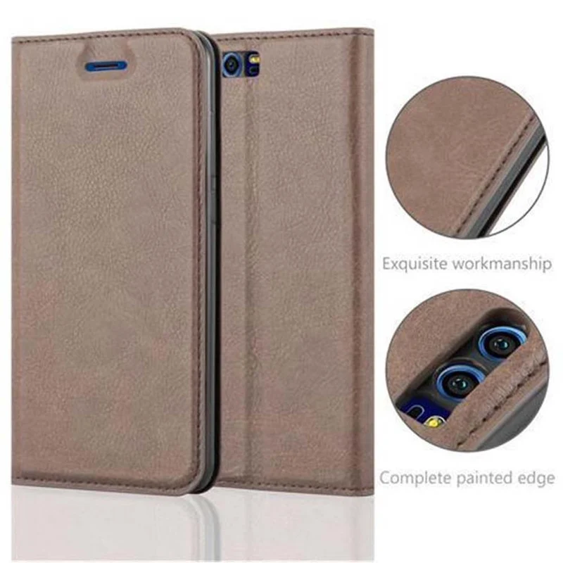 Cadorabo Hülle kompatibel mit Honor 9 Schutzhülle mit Magnetverschluss, Standfunktion und Kartenfach