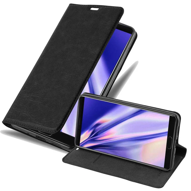 Cadorabo Hülle kompatibel mit Huawei MATE 10 / NOVA 2i Schutzhülle mit Magnetverschluss, Standfunktion und Kartenfach
