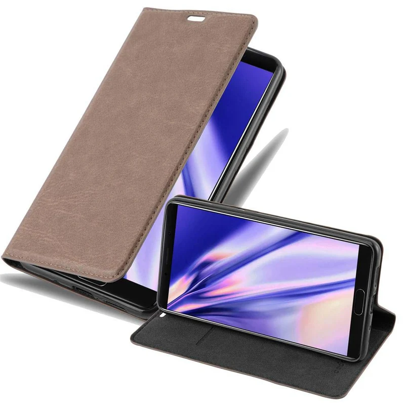 Cadorabo Hülle kompatibel mit Huawei MATE 10 / NOVA 2i Schutzhülle mit Magnetverschluss, Standfunktion und Kartenfach