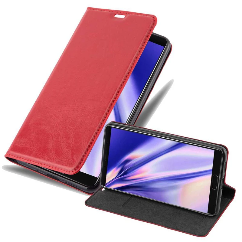 Cadorabo Hülle kompatibel mit Huawei MATE 10 / NOVA 2i Schutzhülle mit Magnetverschluss, Standfunktion und Kartenfach