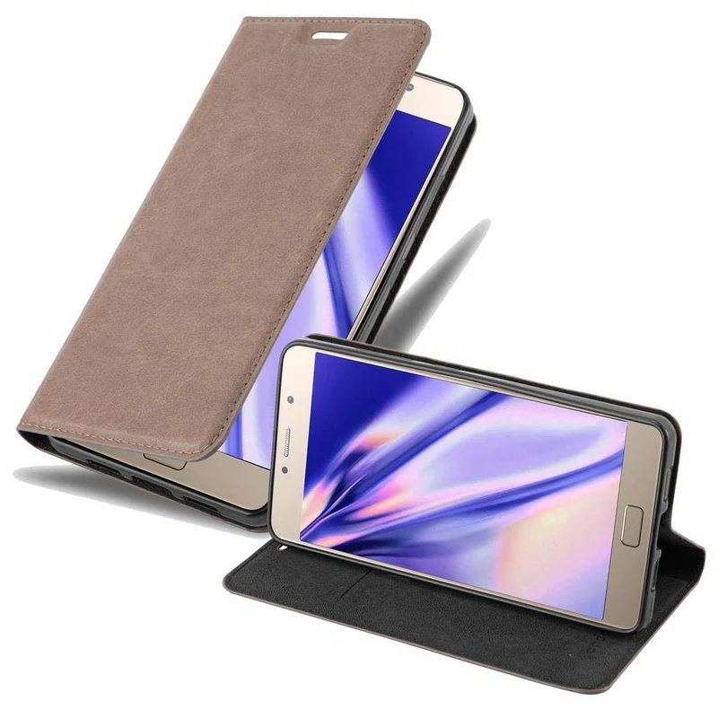 Cadorabo Hülle kompatibel mit Lenovo P2 Schutzhülle mit Magnetverschluss, Standfunktion und Kartenfach