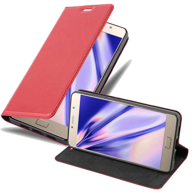 Cadorabo Hülle kompatibel mit Lenovo P2 Schutzhülle mit Magnetverschluss, Standfunktion und Kartenfach