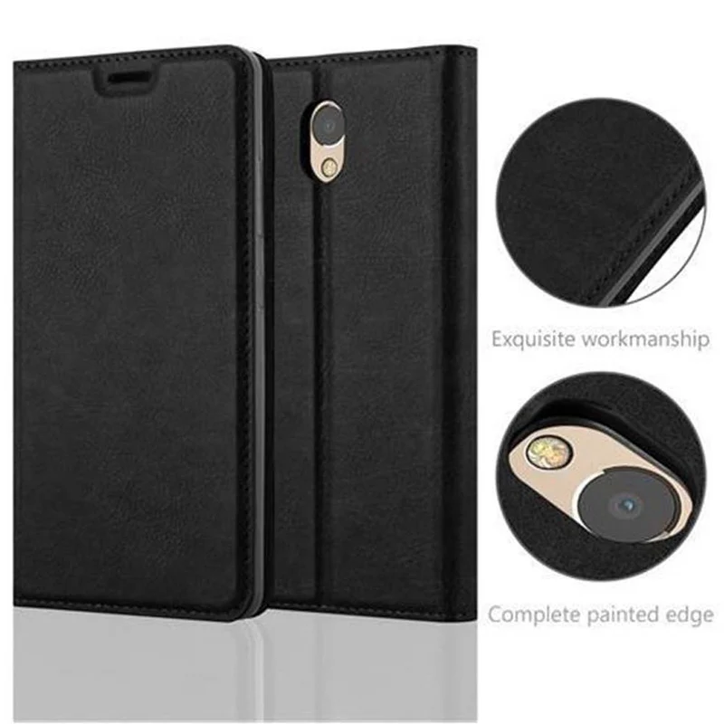 Cadorabo Hülle kompatibel mit Lenovo P2 Schutzhülle mit Magnetverschluss, Standfunktion und Kartenfach
