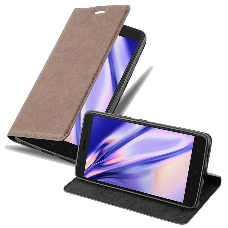 Cadorabo Hülle kompatibel mit Lenovo K6 NOTE Schutzhülle mit Magnetverschluss, Standfunktion und Kartenfach