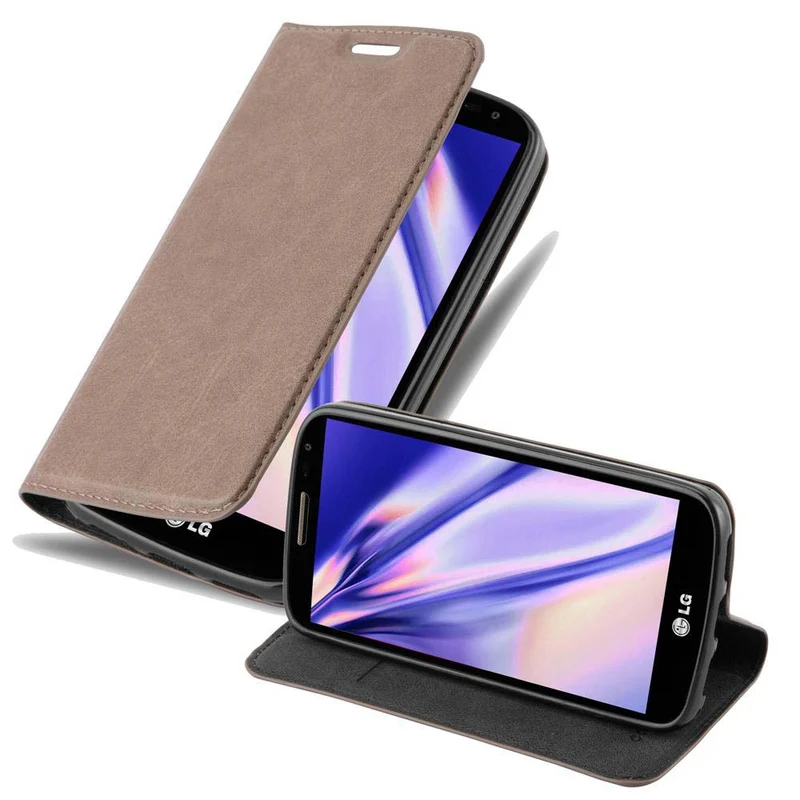 Cadorabo Hülle kompatibel mit LG G2 MINI Schutzhülle mit Magnetverschluss, Standfunktion und Kartenfach