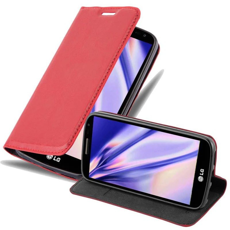 Cadorabo Hülle kompatibel mit LG G2 MINI Schutzhülle mit Magnetverschluss, Standfunktion und Kartenfach