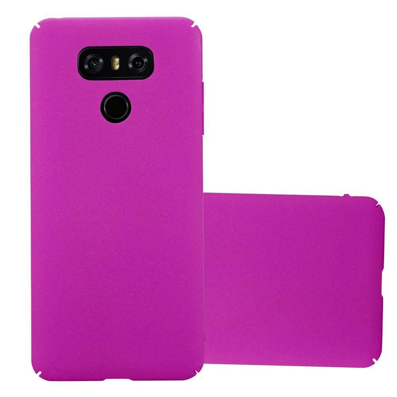 Cadorabo Hülle kompatibel mit LG G6 Hard Case Schutzhülle in Frosted Optik gegen Kratzer und Stöße