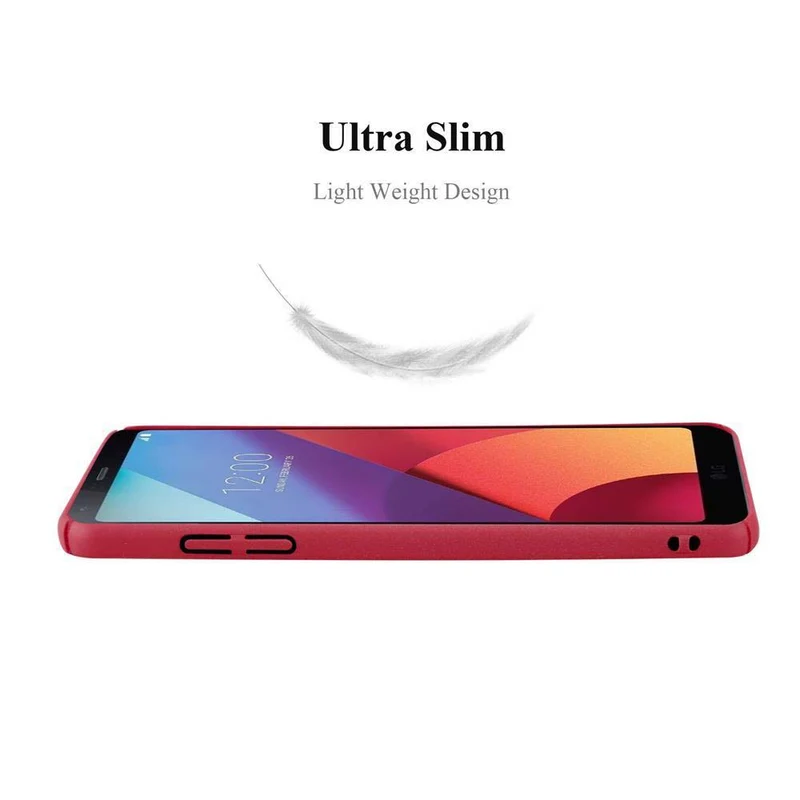 Cadorabo Hülle kompatibel mit LG G6 Hard Case Schutzhülle in Frosted Optik gegen Kratzer und Stöße