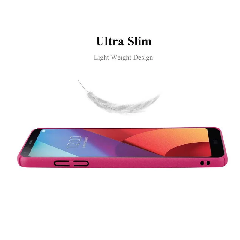 Cadorabo Hülle kompatibel mit LG G6 Hard Case Schutzhülle in Frosted Optik gegen Kratzer und Stöße