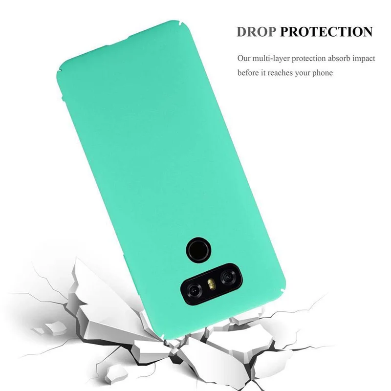 Cadorabo Hülle kompatibel mit LG G6 Hard Case Schutzhülle in Frosted Optik gegen Kratzer und Stöße