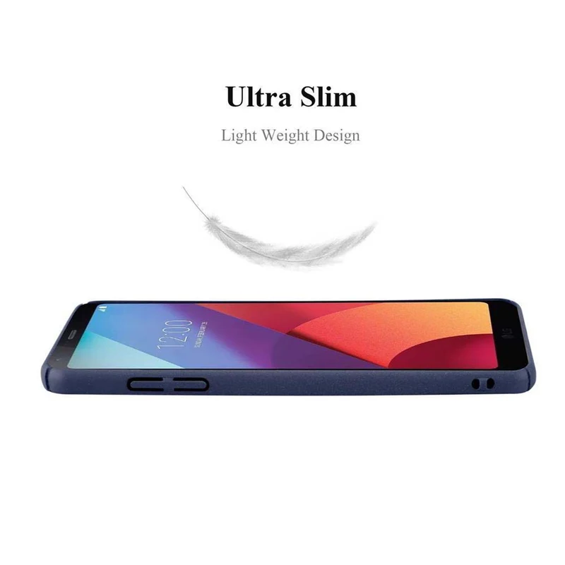 Cadorabo Hülle kompatibel mit LG G6 Hard Case Schutzhülle in Frosted Optik gegen Kratzer und Stöße