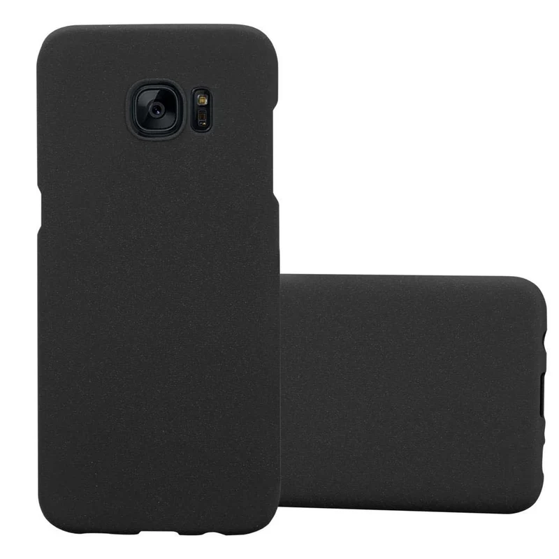 Cadorabo Hülle kompatibel mit Samsung Galaxy S7 EDGE Hard Case Schutzhülle in Frosted Optik gegen Kratzer und Stöße