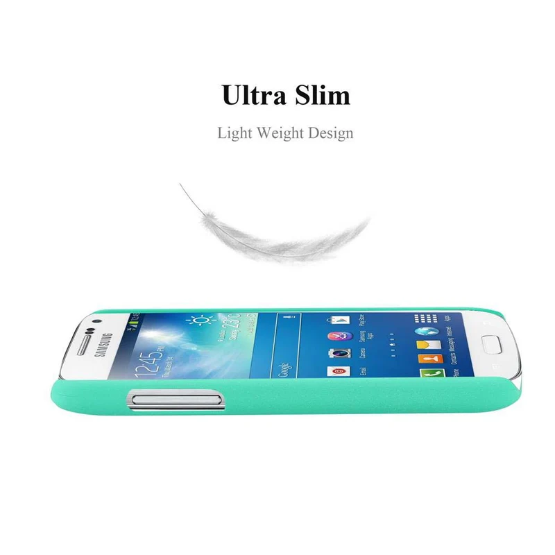 Cadorabo Hülle kompatibel mit Samsung Galaxy S4 MINI Hard Case Schutzhülle in Frosted Optik gegen Kratzer und Stöße