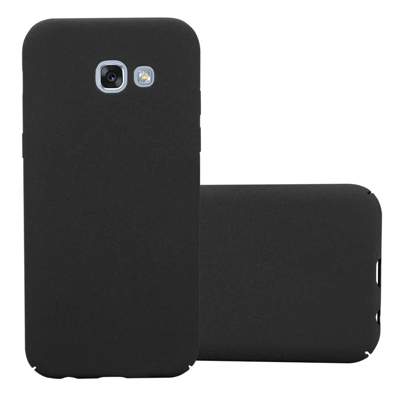 Cadorabo Hülle kompatibel mit Samsung Galaxy A3 2017 Hard Case Schutzhülle in Frosted Optik gegen Kratzer und Stöße