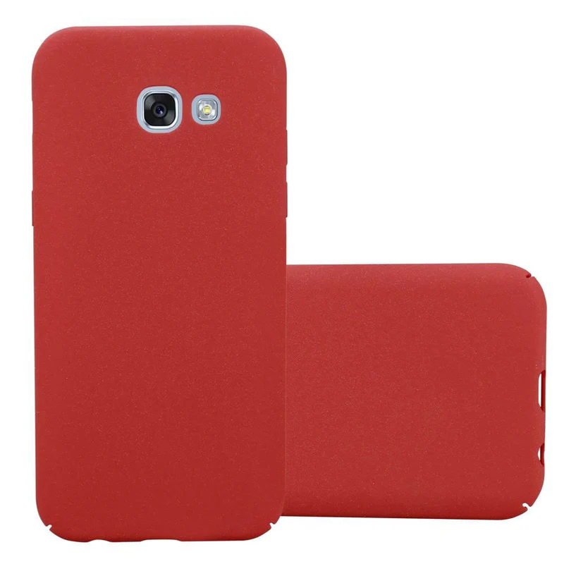 Cadorabo Hülle kompatibel mit Samsung Galaxy A3 2017 Hard Case Schutzhülle in Frosted Optik gegen Kratzer und Stöße