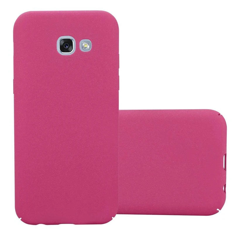 Cadorabo Hülle kompatibel mit Samsung Galaxy A3 2017 Hard Case Schutzhülle in Frosted Optik gegen Kratzer und Stöße