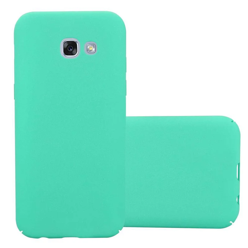 Cadorabo Hülle kompatibel mit Samsung Galaxy A3 2017 Hard Case Schutzhülle in Frosted Optik gegen Kratzer und Stöße