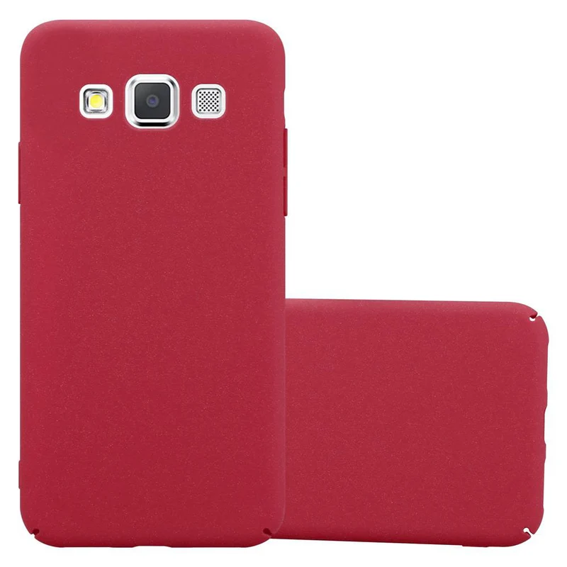 Cadorabo Hülle kompatibel mit Samsung Galaxy A3 2015 Hard Case Schutzhülle in Frosted Optik gegen Kratzer und Stöße