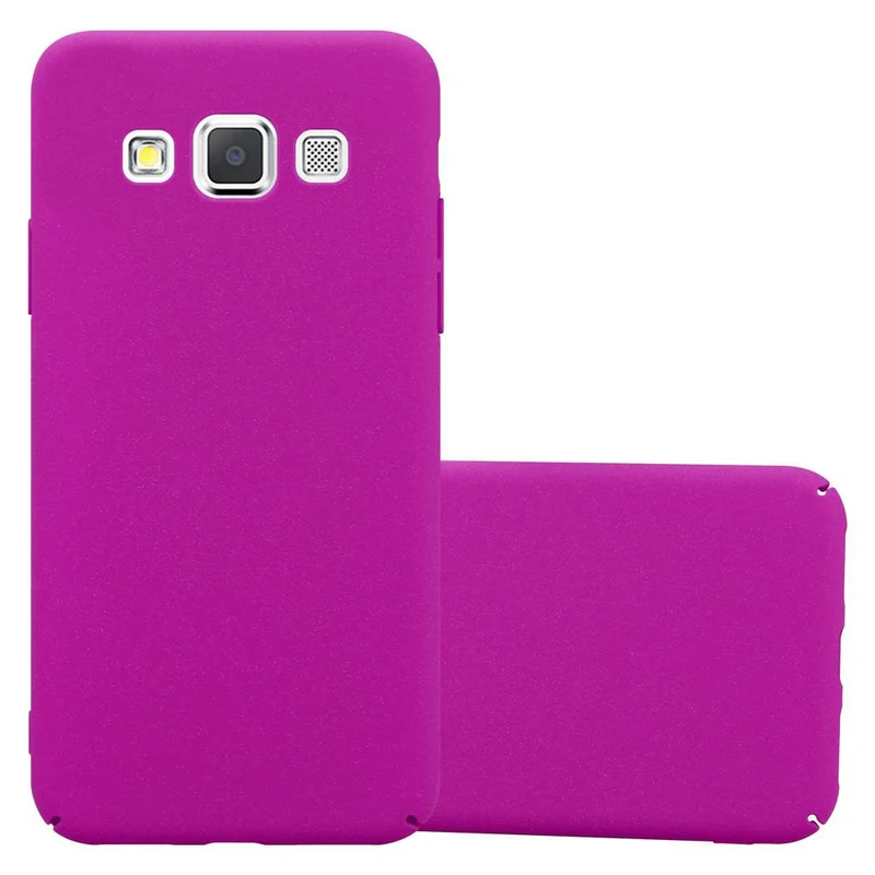 Cadorabo Hülle kompatibel mit Samsung Galaxy A3 2015 Hard Case Schutzhülle in Frosted Optik gegen Kratzer und Stöße