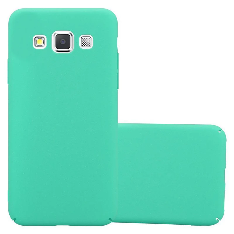 Cadorabo Hülle kompatibel mit Samsung Galaxy A3 2015 Hard Case Schutzhülle in Frosted Optik gegen Kratzer und Stöße