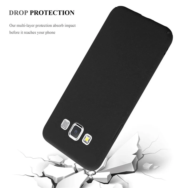 Cadorabo Hülle kompatibel mit Samsung Galaxy A3 2015 Hard Case Schutzhülle in Frosted Optik gegen Kratzer und Stöße