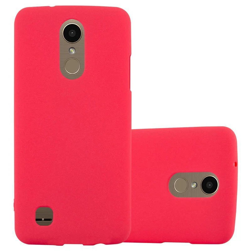 Cadorabo Hülle kompatibel mit LG K10 2017 US Version Schutzhülle aus flexiblem TPU Silikon