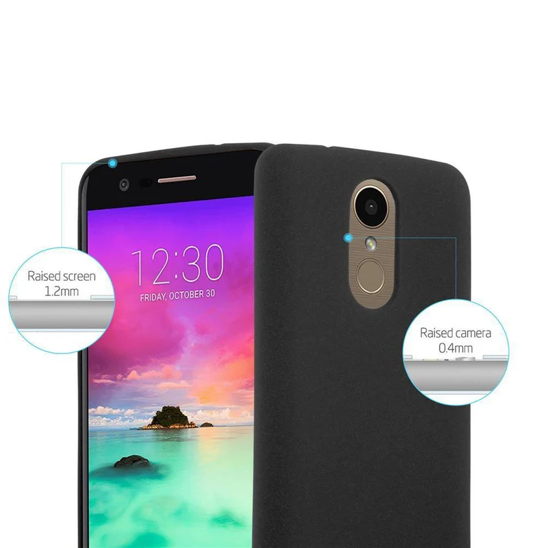 Cadorabo Hülle kompatibel mit LG K10 2017 US Version Schutzhülle aus flexiblem TPU Silikon
