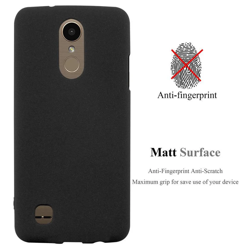 Cadorabo Hülle kompatibel mit LG K10 2017 US Version Schutzhülle aus flexiblem TPU Silikon