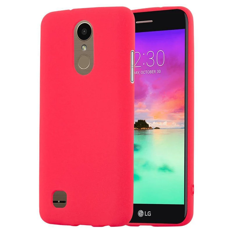 Cadorabo Hülle kompatibel mit LG K10 2017 US Version Schutzhülle aus flexiblem TPU Silikon