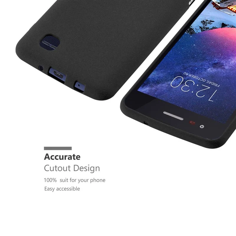Cadorabo Hülle kompatibel mit LG K8 2017 US Version Schutzhülle aus flexiblem TPU Silikon