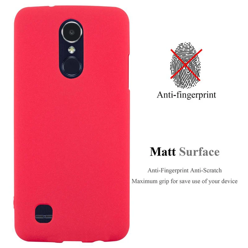 Cadorabo Hülle kompatibel mit LG K8 2017 US Version Schutzhülle aus flexiblem TPU Silikon