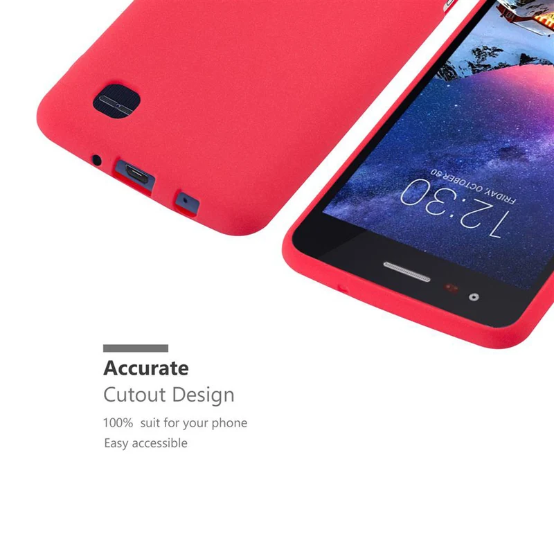 Cadorabo Hülle kompatibel mit LG K8 2017 US Version Schutzhülle aus flexiblem TPU Silikon
