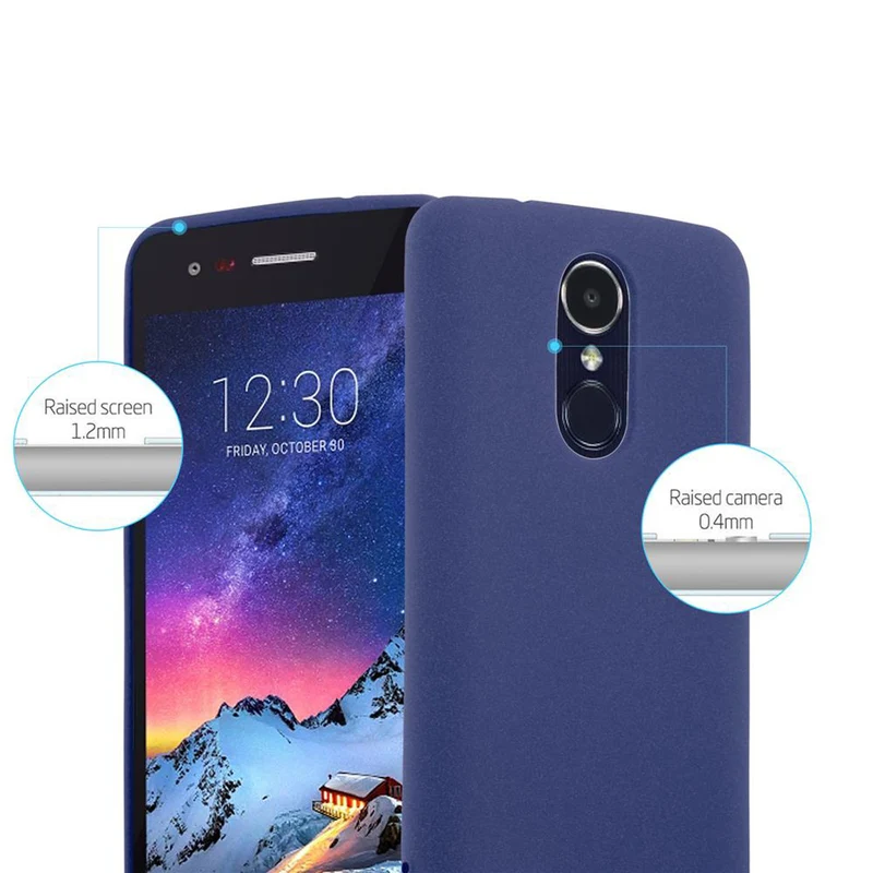Cadorabo Hülle kompatibel mit LG K8 2017 US Version Schutzhülle aus flexiblem TPU Silikon
