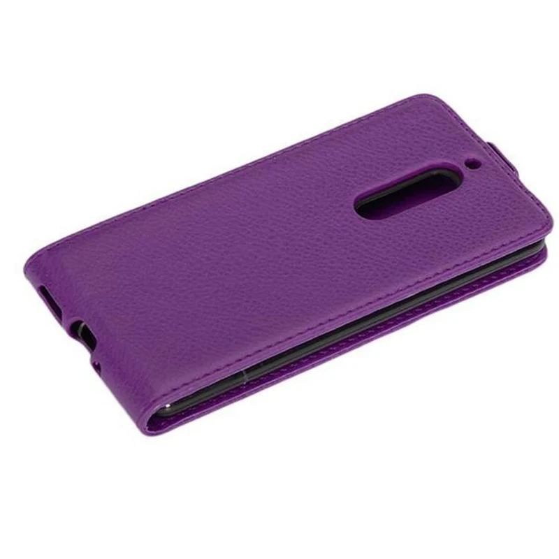 Cadorabo Hülle kompatibel mit Nokia 5 2017 Schutzhülle im Flip Design aus glattem Kunstleder