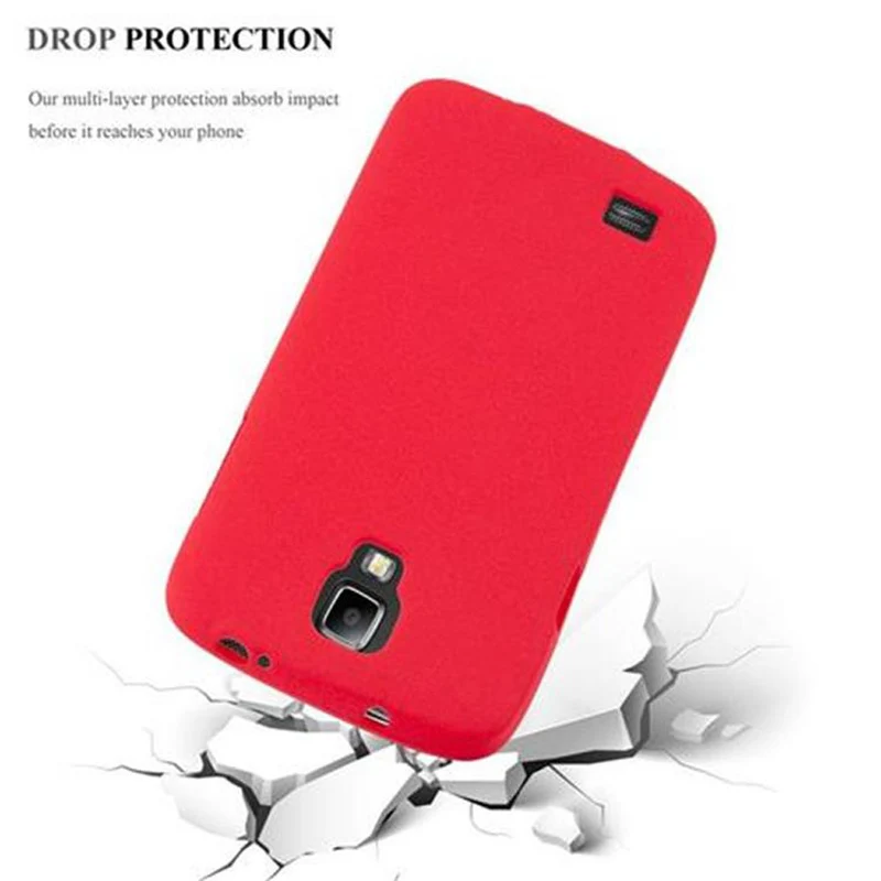 Cadorabo Hülle kompatibel mit Samsung Galaxy S4 ACTIVE Schutzhülle aus flexiblem TPU Silikon