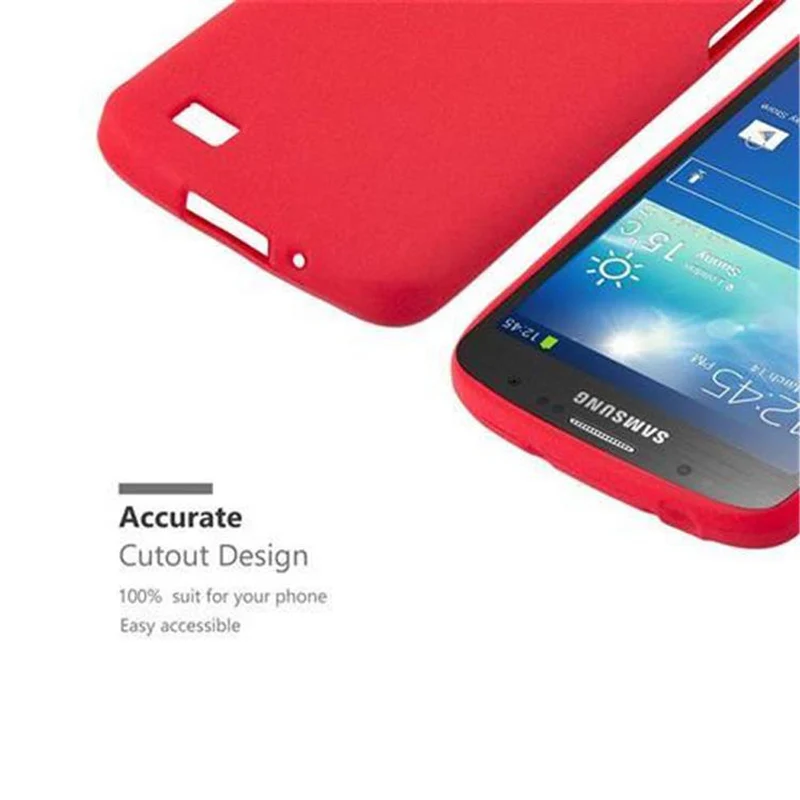 Cadorabo Hülle kompatibel mit Samsung Galaxy S4 ACTIVE Schutzhülle aus flexiblem TPU Silikon