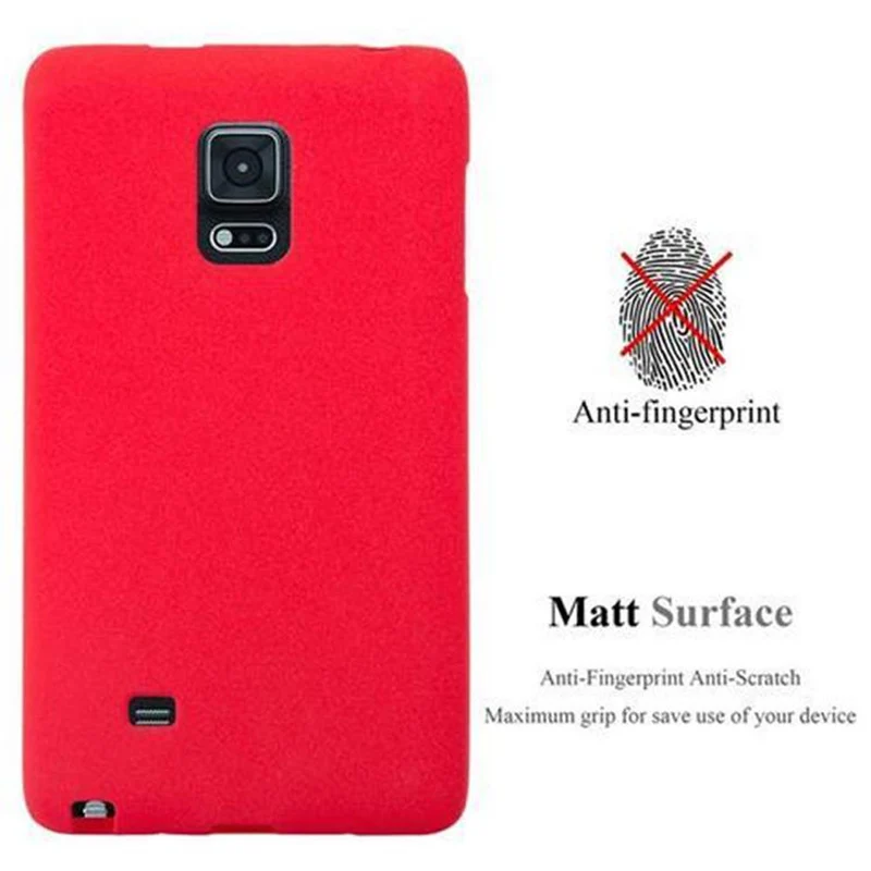 Cadorabo Hülle kompatibel mit Samsung Galaxy NOTE EDGE Schutzhülle aus flexiblem TPU Silikon