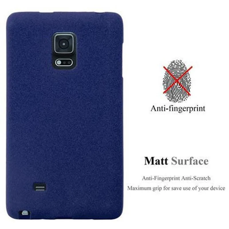 Cadorabo Hülle kompatibel mit Samsung Galaxy NOTE EDGE Schutzhülle aus flexiblem TPU Silikon