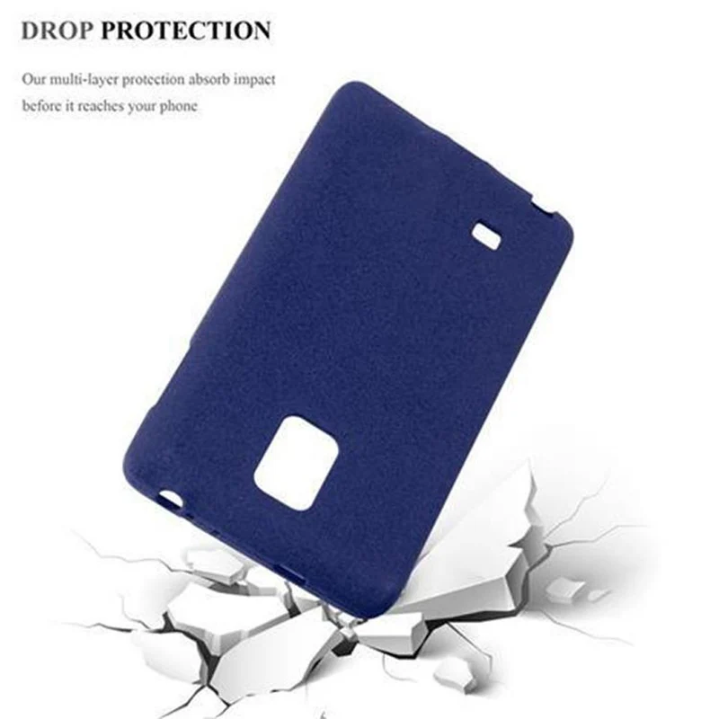 Cadorabo Hülle kompatibel mit Samsung Galaxy NOTE EDGE Schutzhülle aus flexiblem TPU Silikon