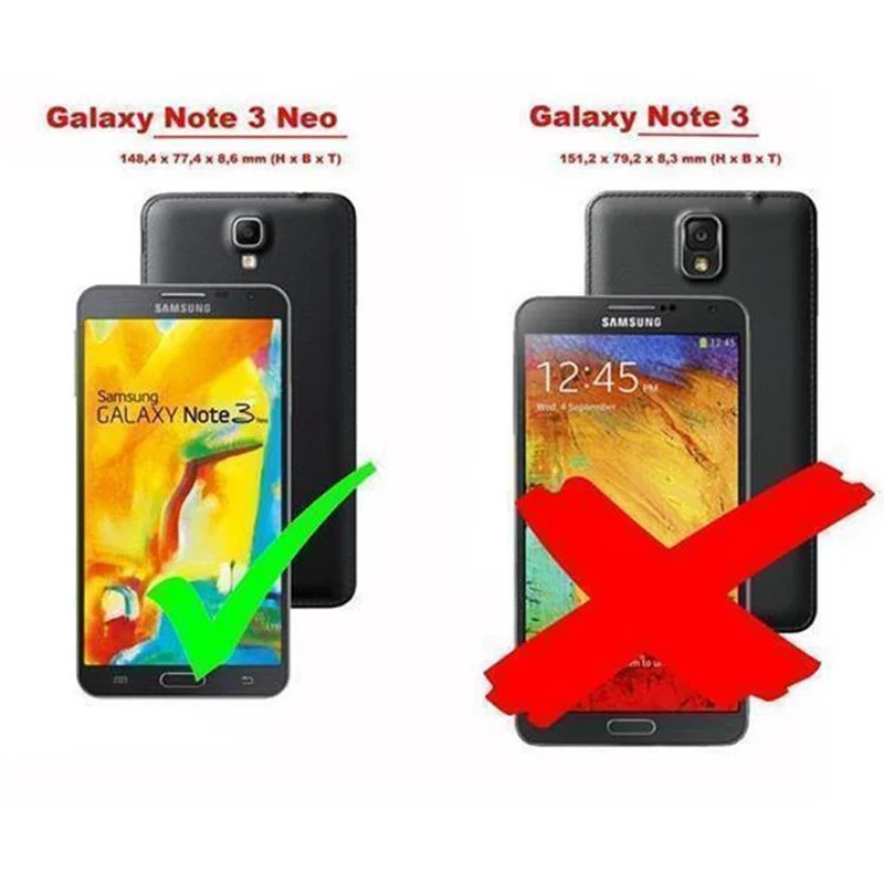 Cadorabo Hülle kompatibel mit Samsung Galaxy NOTE 3 NEO Schutzhülle aus flexiblem TPU Silikon