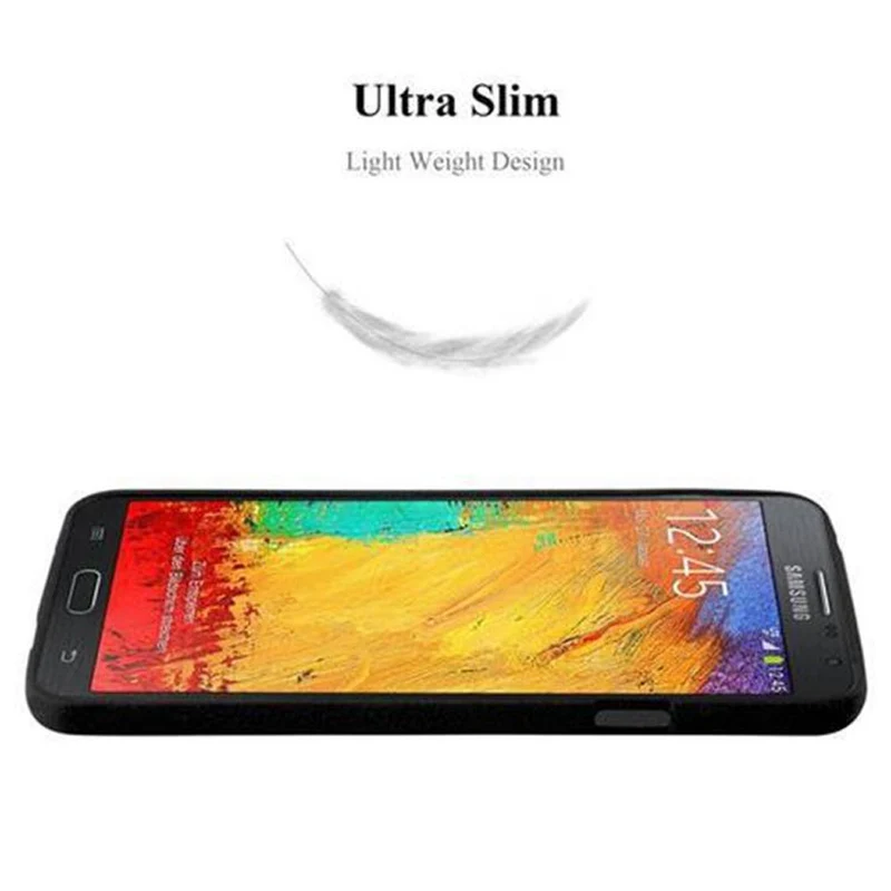 Cadorabo Hülle kompatibel mit Samsung Galaxy NOTE 3 NEO Schutzhülle aus flexiblem TPU Silikon