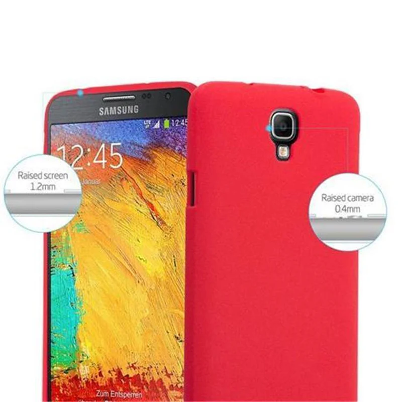 Cadorabo Hülle kompatibel mit Samsung Galaxy NOTE 3 NEO Schutzhülle aus flexiblem TPU Silikon